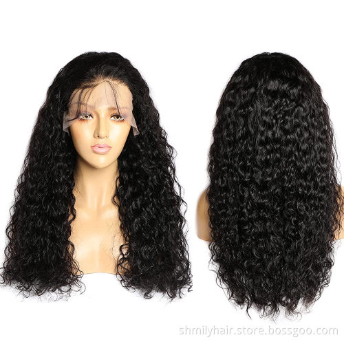 Cheap 100% Natural Human Hair Wigs For Black Women HD Front Lace Wig Human Hair 100% Virgin Brazilian Human Hair Lace Front Wigs
